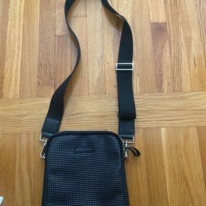 POLICE Brand black crossbody bag.